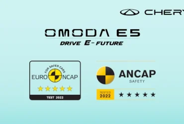 OMODA E5 Raih Sertifikasi Bintang Lima di Euro NCAP dan Australasian NCAP