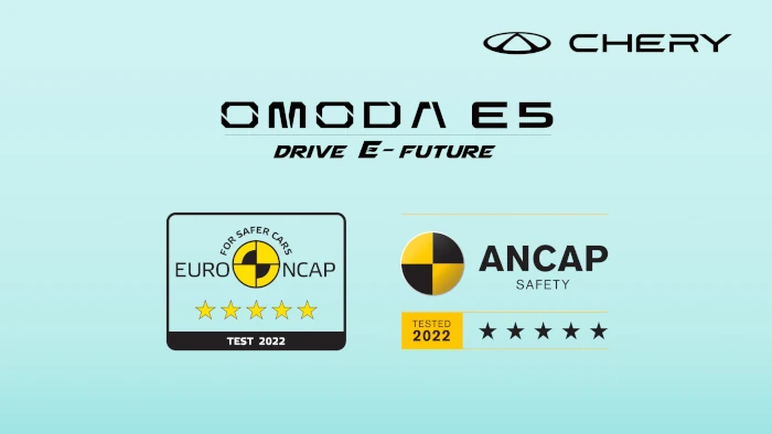 OMODA E5 Raih Sertifikasi Bintang Lima di Euro NCAP dan Australasian NCAP